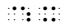 Nemeth Code symbol for congruent