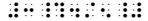 Nemeth Code transcription of mixed fraction 3 and 4 fifths